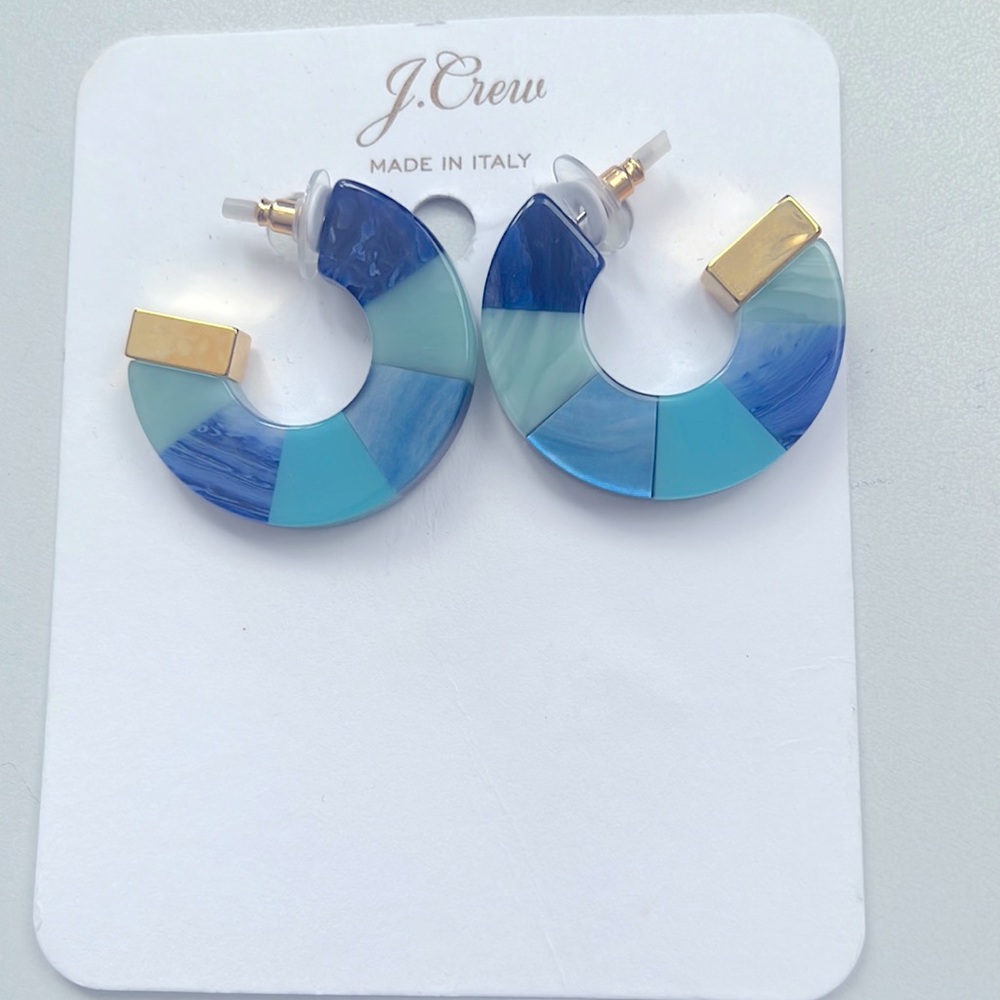 JCrew Nevaeh acetate earrings